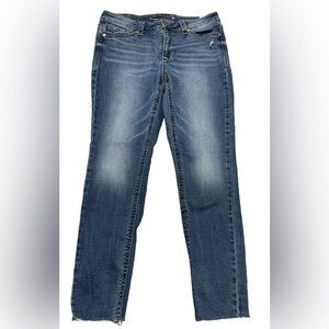 Seven7 Sassy Mid Rise skinny jeans